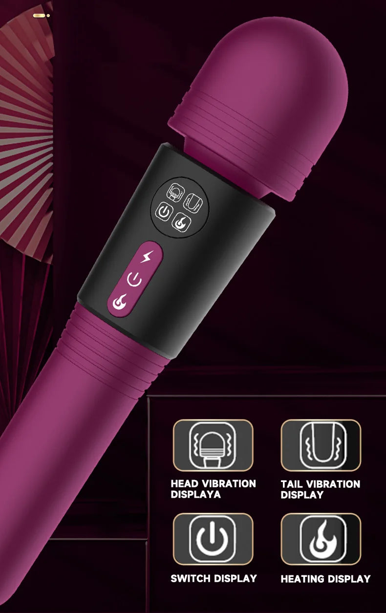 DualRush Vibe β Double-Ended Wand for All-Around Ecstasy ππβ‘