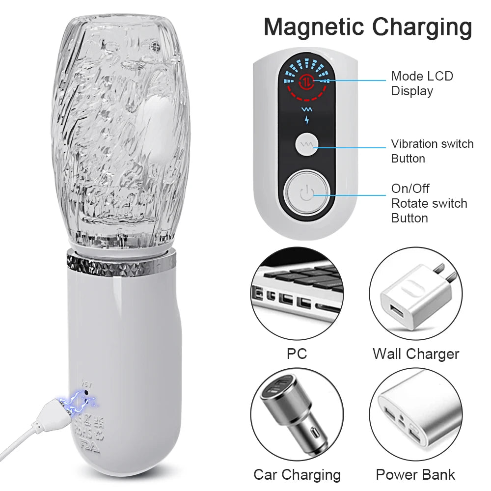 FusionThrust X – Triple-Motor Vaginal, Oral & Blended Pleasure Machine 💥👄