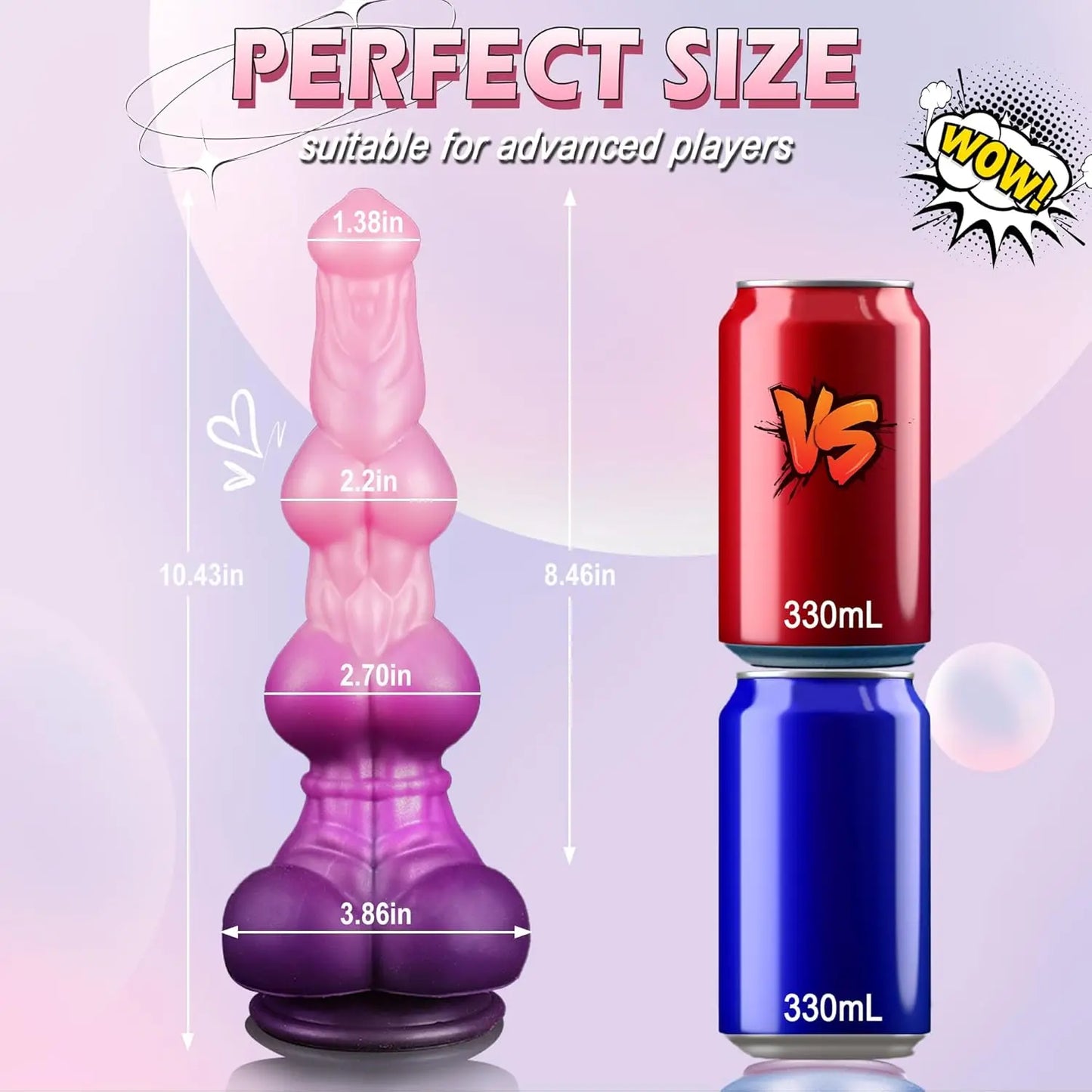 Beast Grip Knotted Dildo โ Bold, Bumpy & Unleashed ๐ฆ๐พ