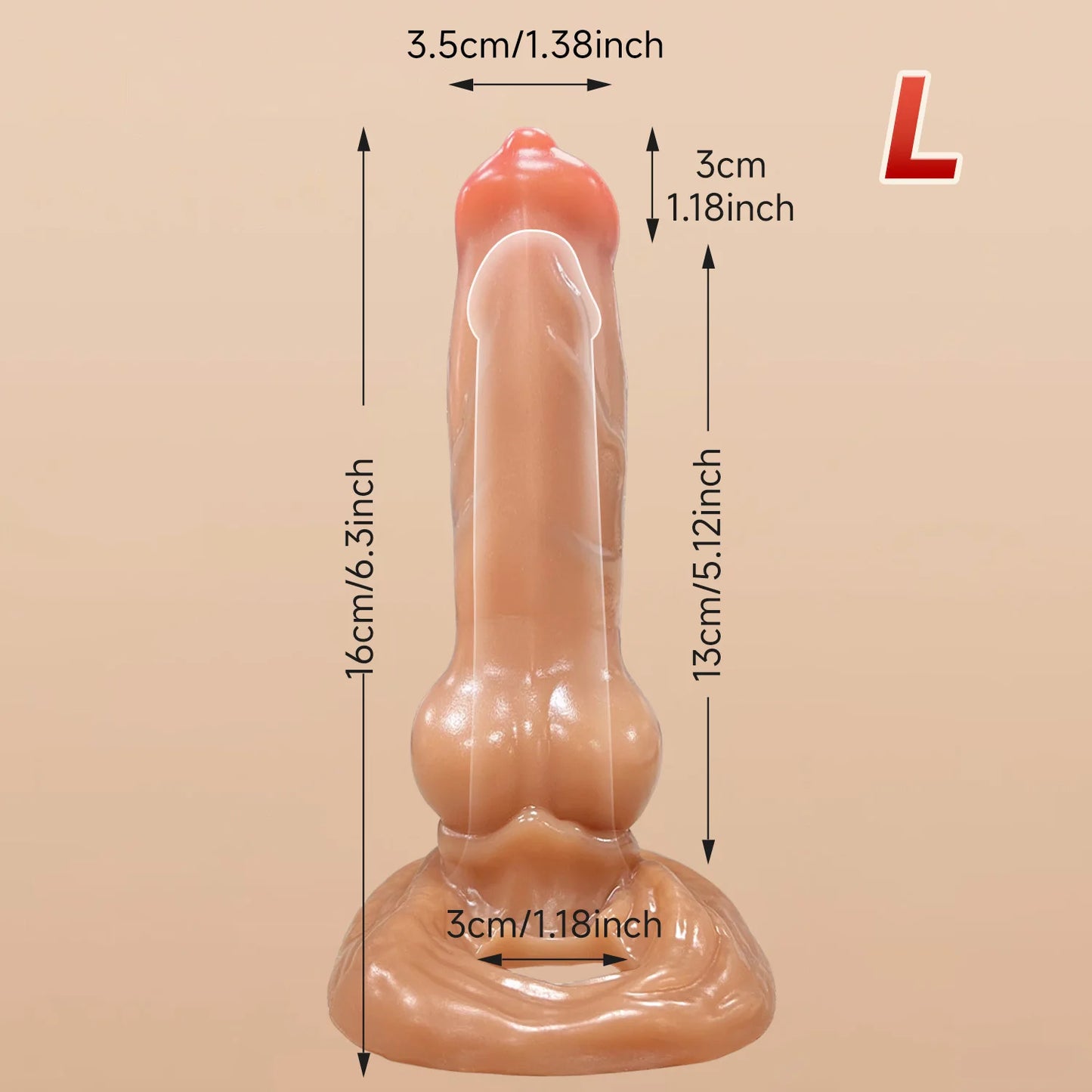 DeepStretch Supreme Cock Sleeve with Testicle Harness 🍫🔥