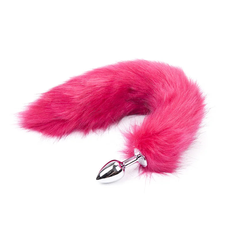 FoxyTamer β Classic Metal Plug with Realistic Tail Tease π¦ππ₯
