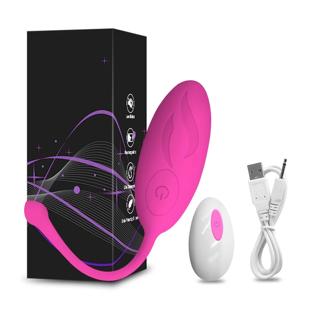 WhisperPulse Egg – Remote G-Spot & Clit Massager 🔥💜
