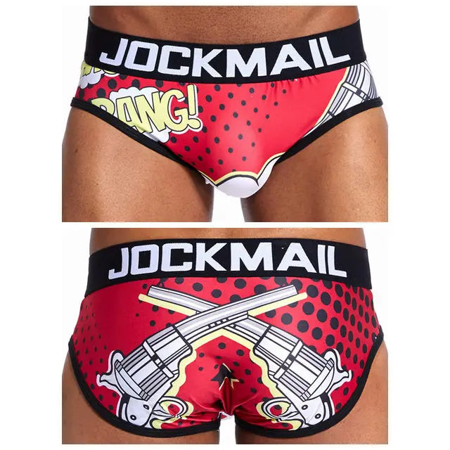 PopPrint Graphic Briefs β Loud, Proud, and Unapologetic π