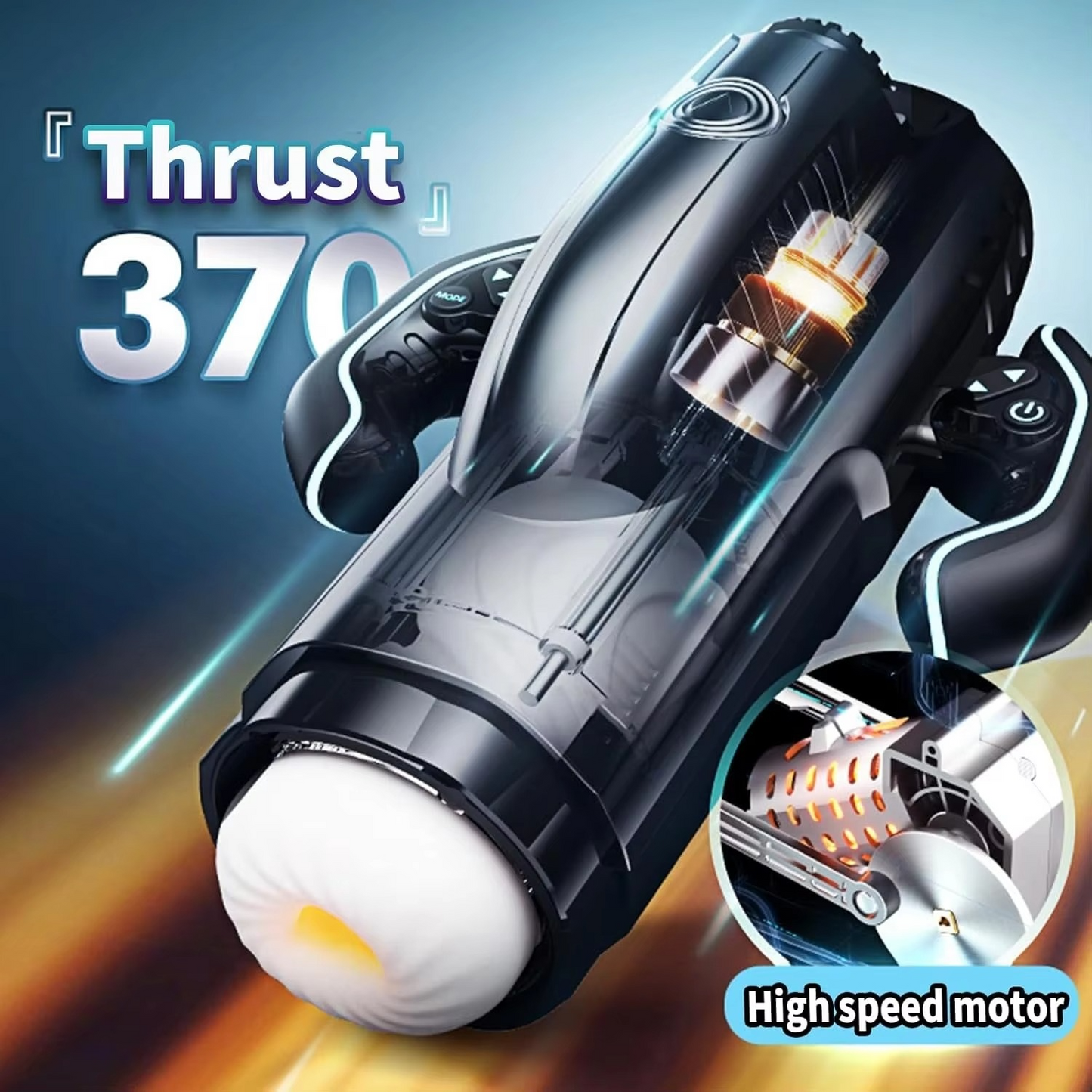 The Bermuda Storm β USB Charged Storm of Suction, Vibration & Heat π₯π¦
