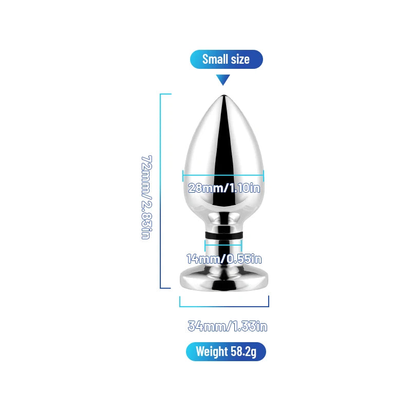 SteelPulse β Remote-Controlled Vibrating Metal Plug π₯π‘π