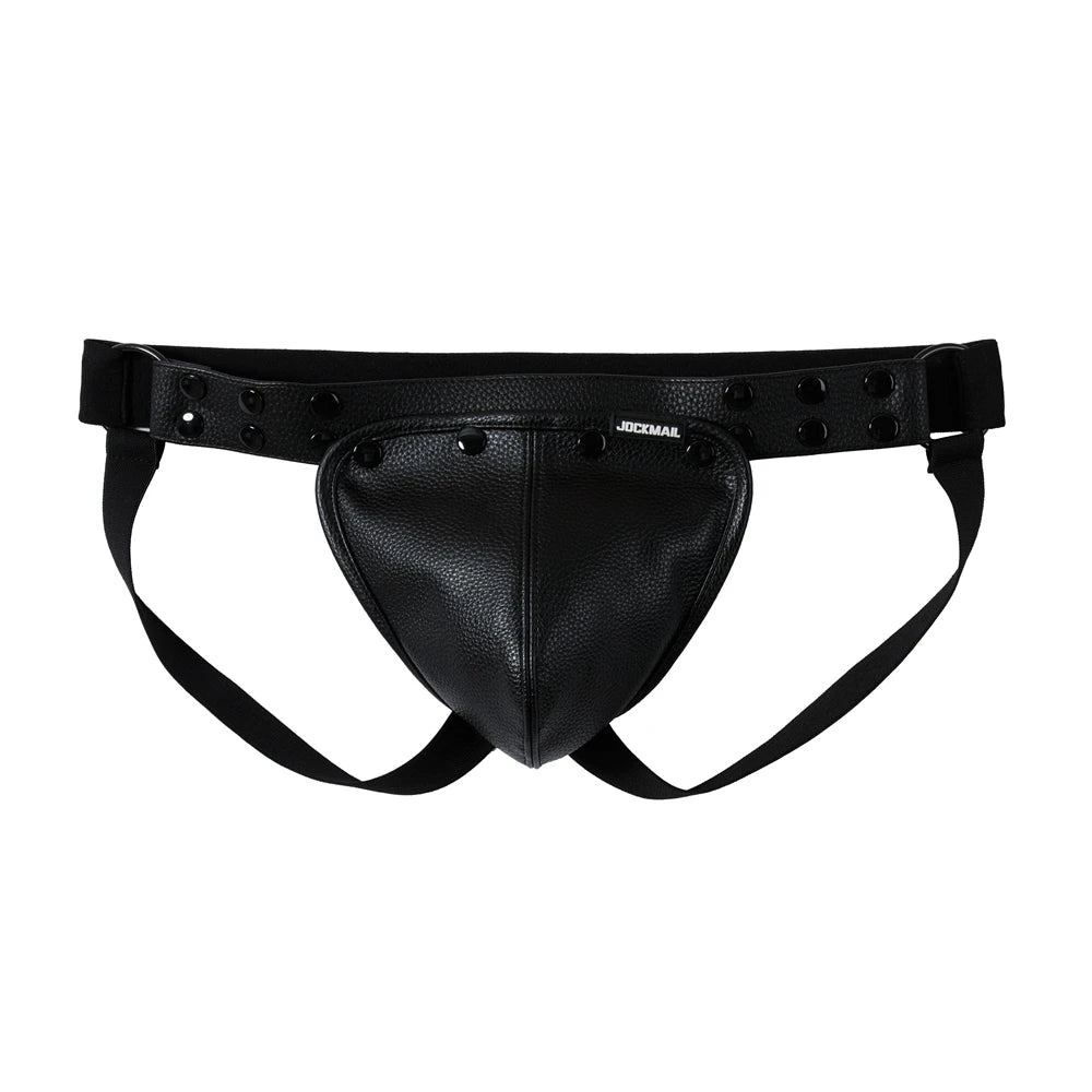 LockStrap Duo – Leather Jock & Chest Harness Set 🖤🔗