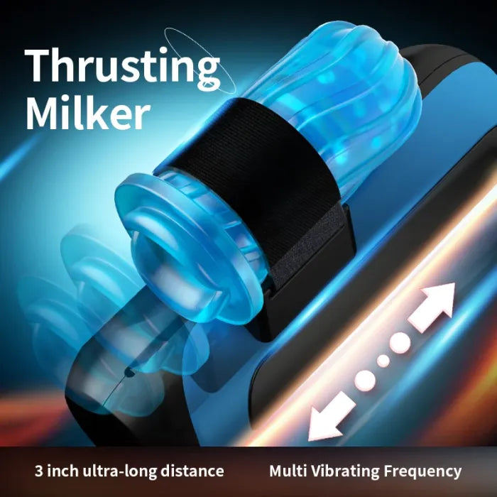 TurboStroke 700 – Deepthroat Thrusting Milker 🔥🌀