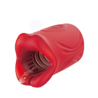 Red Lip Tease – App-Controlled Vibrating Mouth Trainer 💋📱🔥