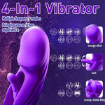 ThrustFever 3-in-1 Tongue-Thrusting Vibrator 😈💜