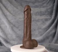 ThrustKing X – 4-in-1 Rotating Heatstroke Dildo with Remote Power Drive 🔥🍫💥