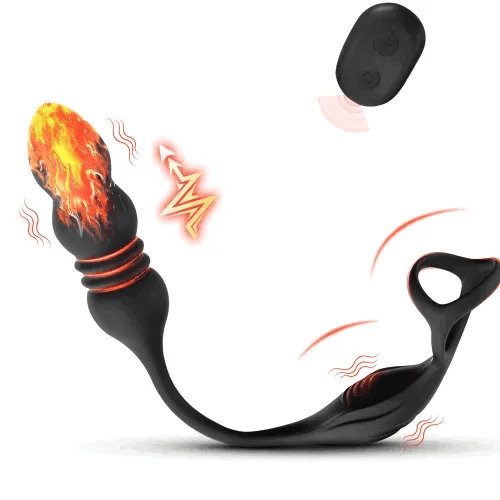 ThunderDrive 4-in-1 Prostate Thruster & Cock Ring Combo 🔥💥🍑