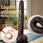 BlackTitan X – Giant Realistic Dildo for Stretch Kings & G-Spot Slayers 🖤🍑💣