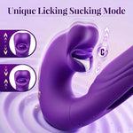 ThrustFever 3-in-1 Tongue-Thrusting Vibrator 😈💜