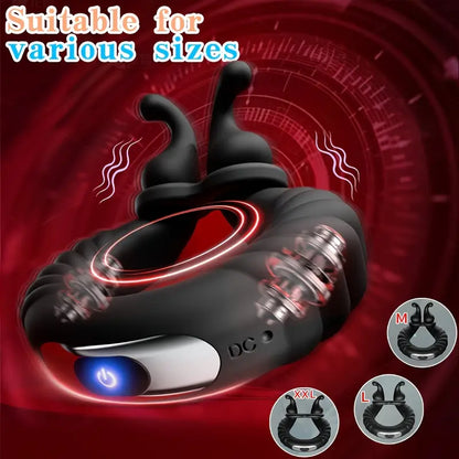 VibeLock Intense Bunny Penis Ring 🔥