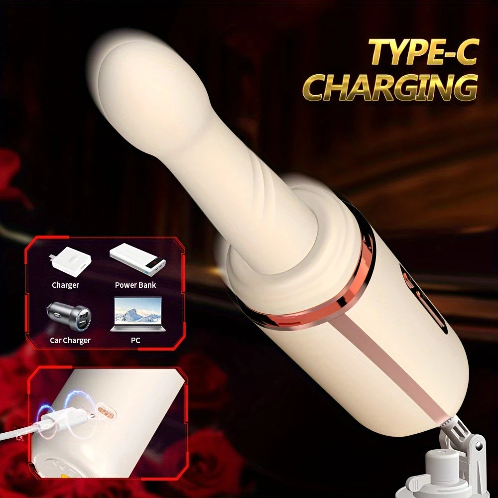 AutoThrust X – Smart Telescopic Sex Machine with Heating & Vibration 💥🔋🍑