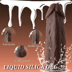 ThrustKing X – 4-in-1 Rotating Heatstroke Dildo with Remote Power Drive 🔥🍫💥