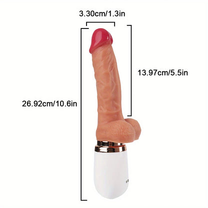 PulseRod X – 3-Speed Thrust Vibe with Detachable Shaft & Wall Grip 💦💪🔥