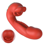 ThrustFever 3-in-1 Tongue-Thrusting Vibrator 😈💜