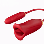CraveSpark – Thrusting Tongue Vibrator with Clit Suction 💥👅💖