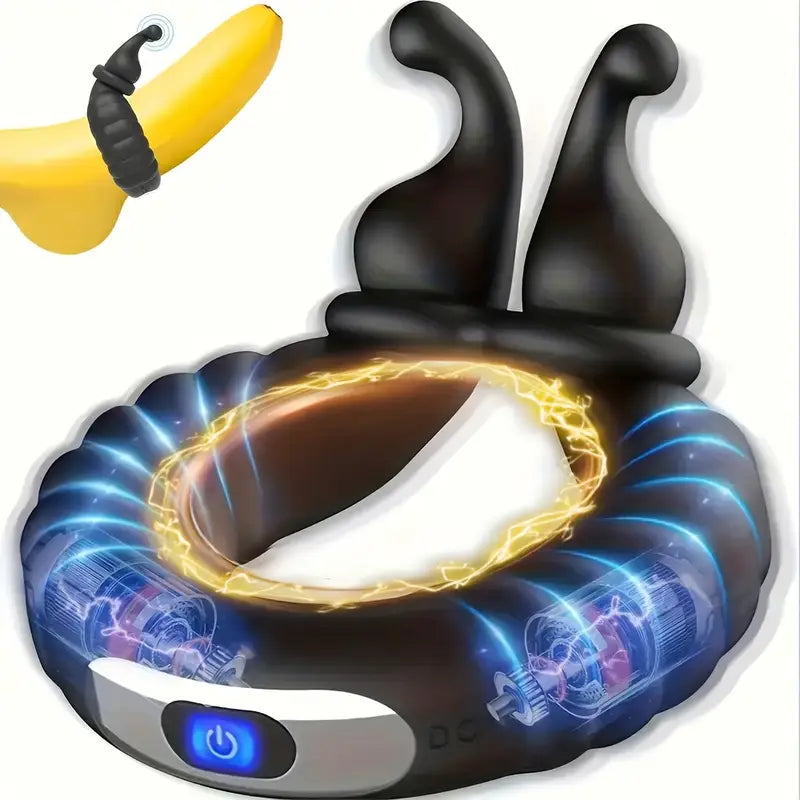 VibeLock Intense Bunny Penis Ring 🔥