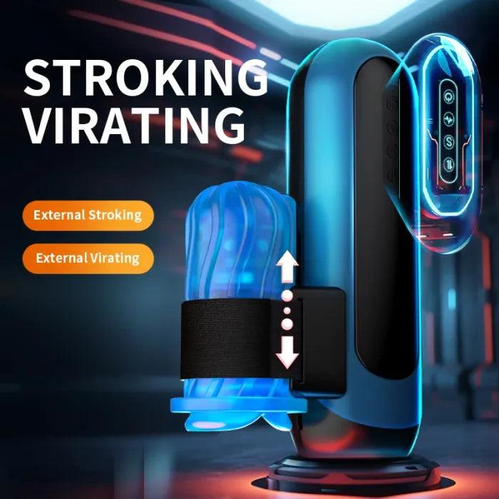 TurboStroke 700 – Deepthroat Thrusting Milker 🔥🌀
