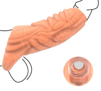 MaxBoost Ribbed Sleeve ⚡🍑