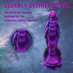 ColorMist Ripple Dildo – Ultra-Ridged Silicone with Suction Base 🌈💦✨