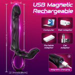 Midnight Surge App-Controlled Prostate & Cock Ring 🍆📱🔥