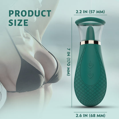 Aqua Kiss – 3-Mode Clit Sucker & Tongue Licker in One 💦👅🔥