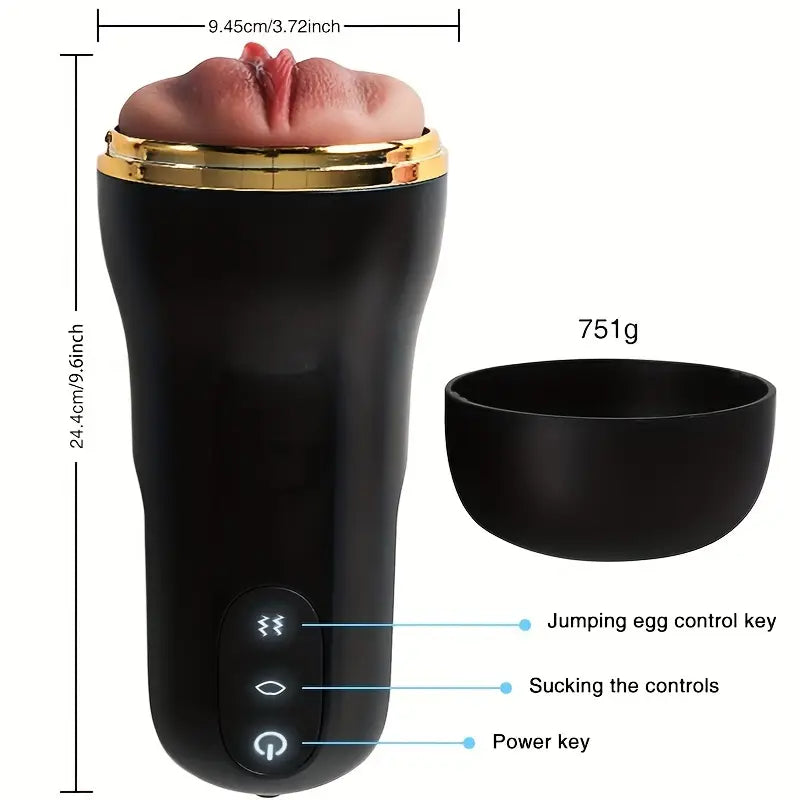UltraGrip Intense Vacuum Masturbator🔥✨