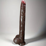 BlackTitan X – Giant Realistic Dildo for Stretch Kings & G-Spot Slayers 🖤🍑💣