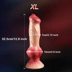 KnotRush XL Suction Dildo 🔥💦💪