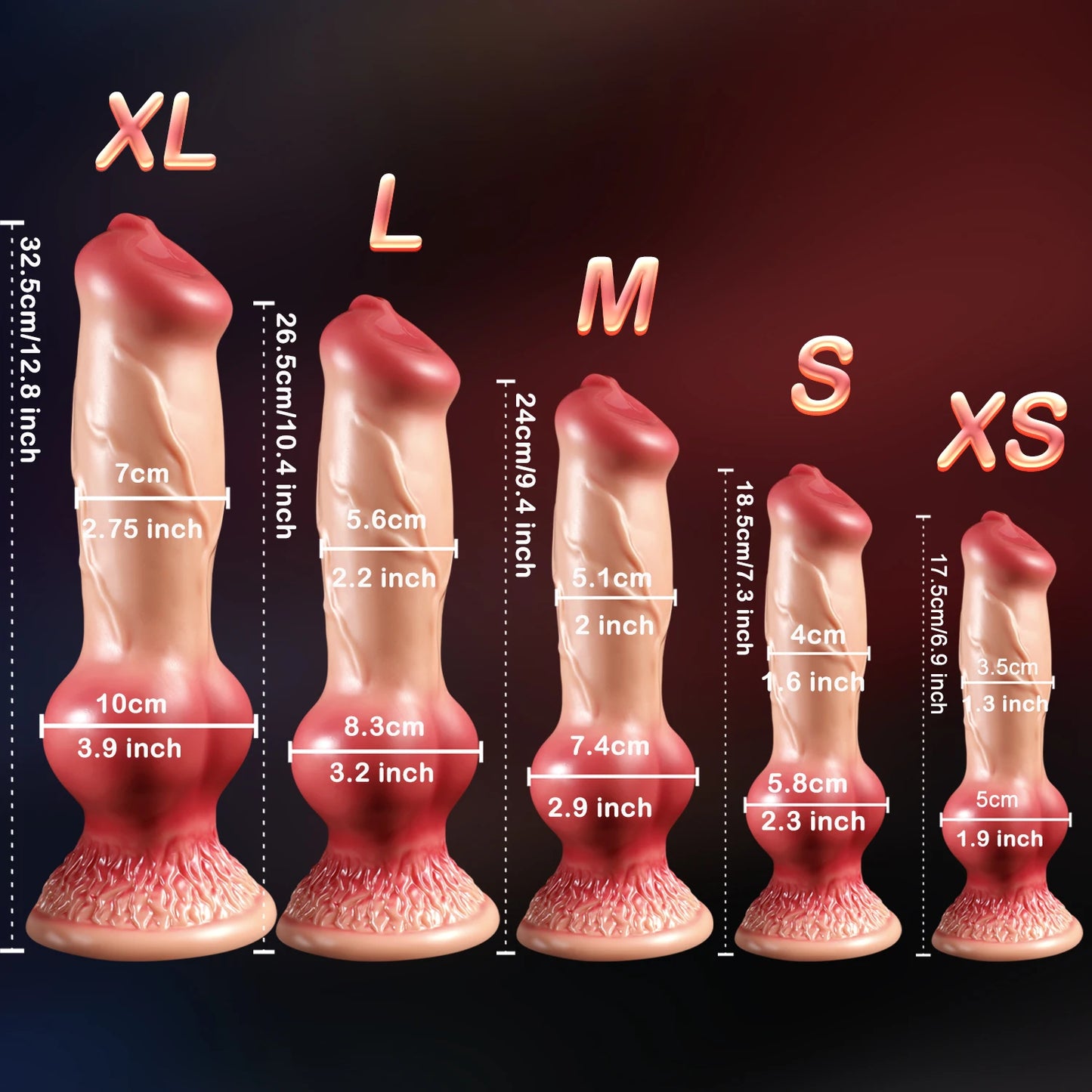 KnotRush XL Suction Dildo 🔥💦💪