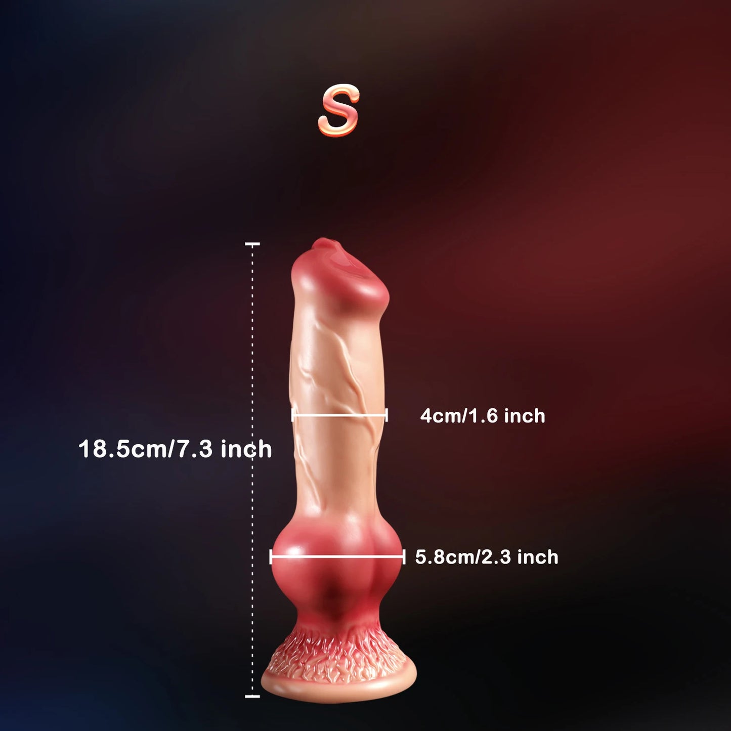 KnotRush XL Suction Dildo 🔥💦💪