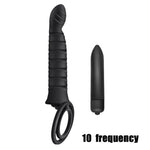 Remote-Controlled Prostate & Cock Ring Vibrator 🖤🔥