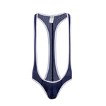 Bare It Bold Mesh Mankini Bodysuit – Red Edition 🍒💪