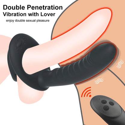 TwinDrive – Remote-Controlled Dual Ring Vibrator 💥🔄