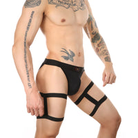Grip & Garters – Bulge Pouch T-Back Jockstrap Edition 🖤💥