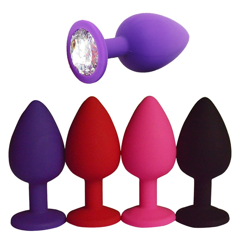GemPlug – Soft Silicone Booty Jewel 💎🍑✨