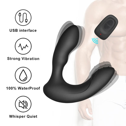 DEEPPLAY – Dual Motor Prostate Vibrator with 11+11 Modes 🔥