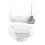 SoftWhimsy Lace Bra & Panty Set – Sissy Edition 💖