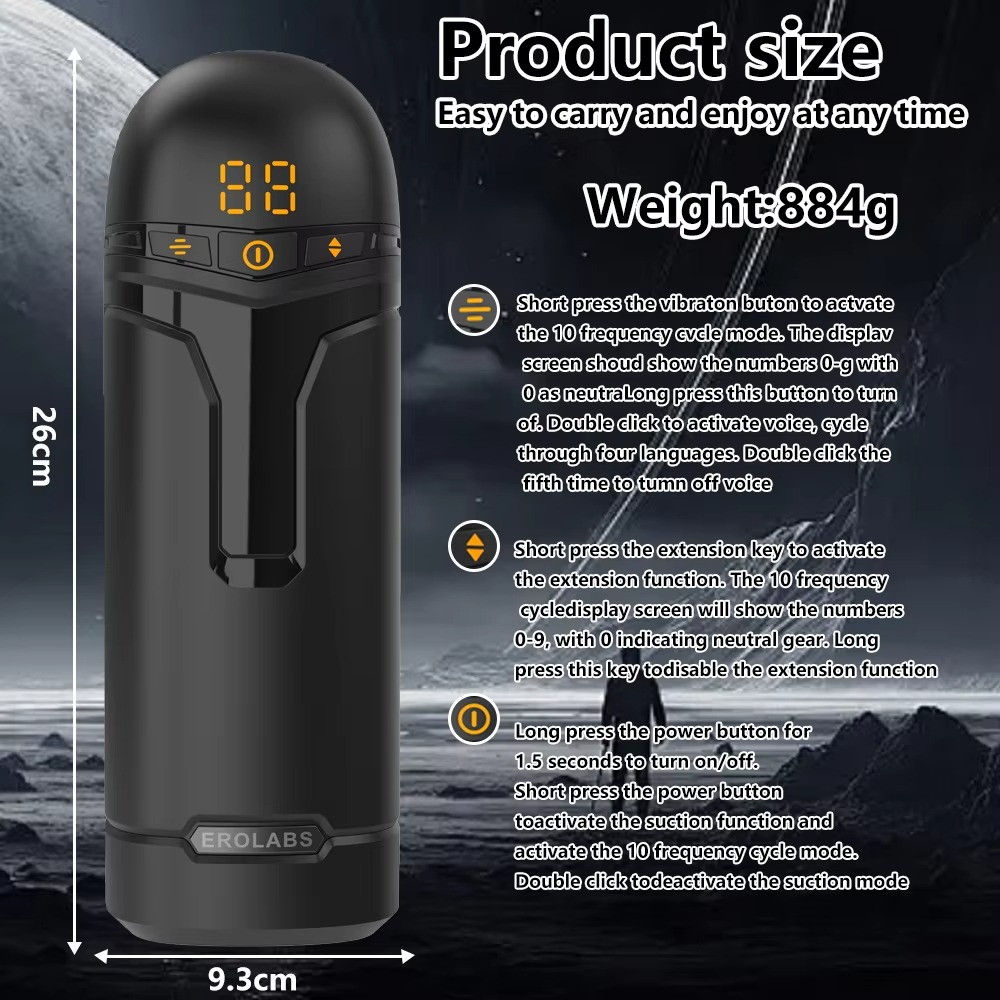 Neon Pulse Pro – 5-in-1 Smart Thrusting Masturbator 🔥📱💦