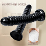 Ribbed DepthMaster XXL Suction Plug 🖤🔥💦