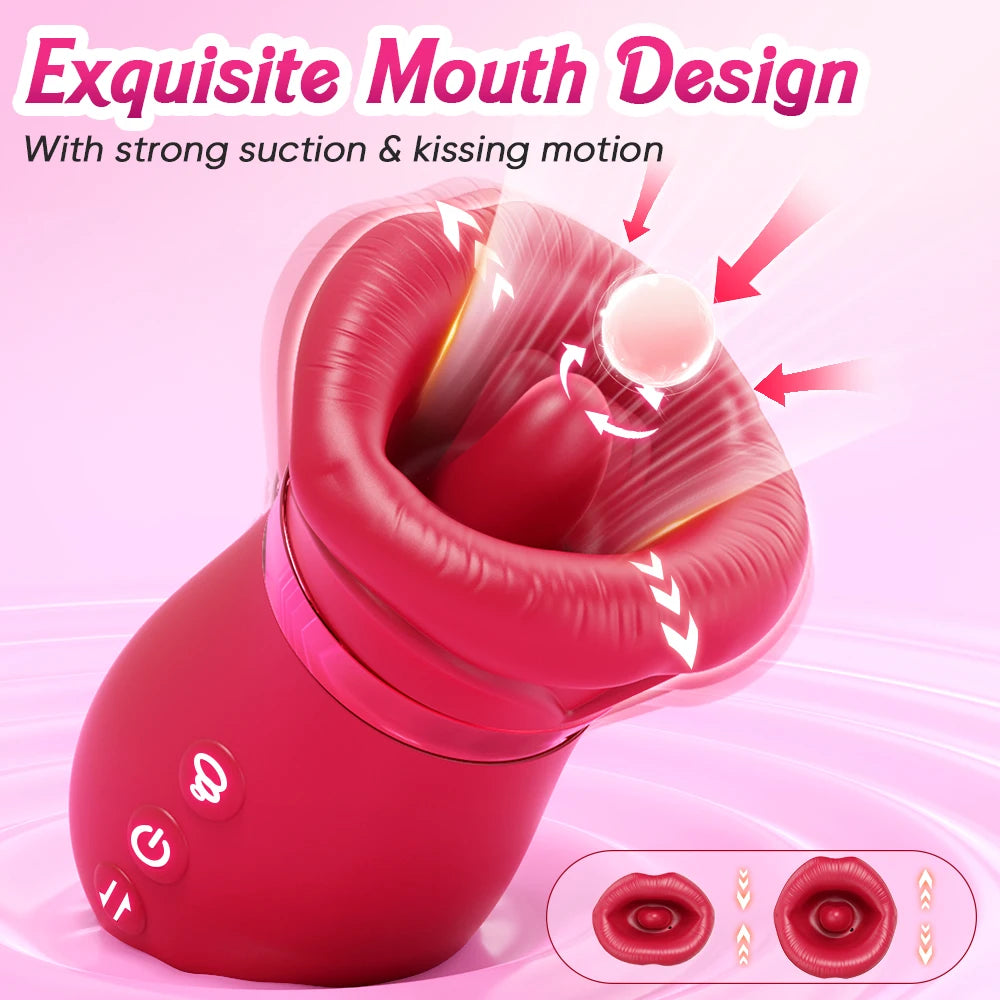 4-in-1 Pleasure, One Powerful Mouth 💦🌹