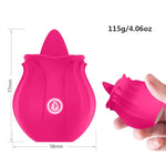 Blush Rose Tongue Vibrator 🌸