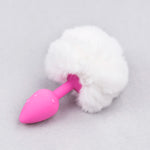 BunnyBum – Fluffy Tail Silicone Plug for Cosplay & Playtime 🍑🐰✨