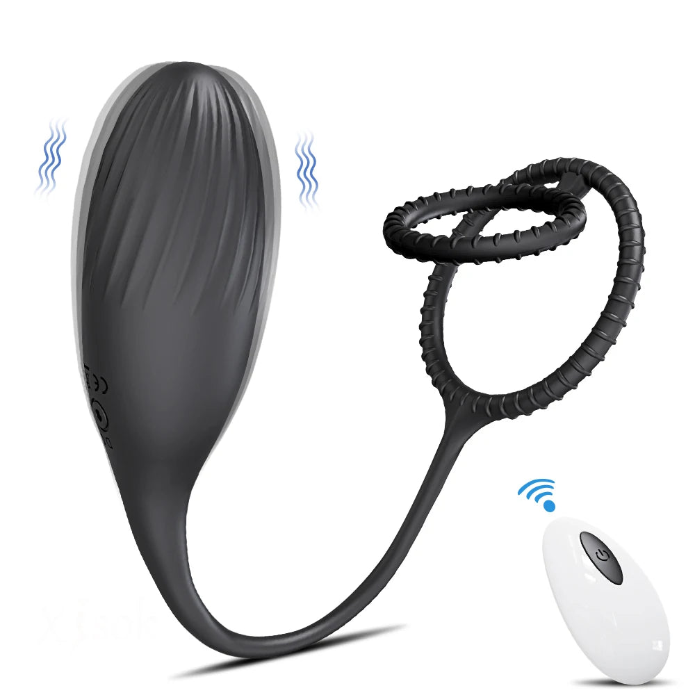 Black Orbit – Remote-Controlled Anal Ring & Vibe  💫🔥🖤