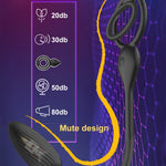 Inferno Grip – Dual-Ring Prostate Tease Plug 🔥🍑💥
