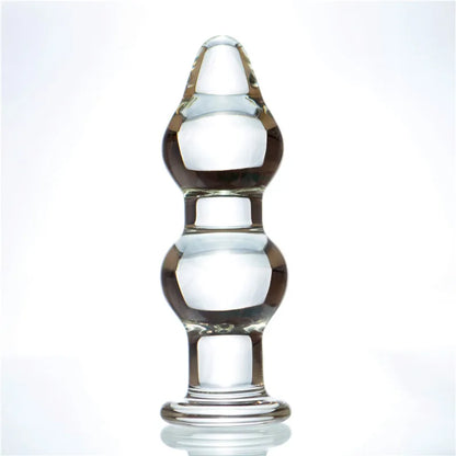 Crystal Depth Dual Bulb Glass Plug 💎🔥