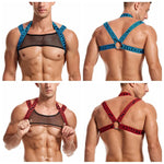 FlexMesh Harness – Mesh + Logo Strap Edition 💪💥